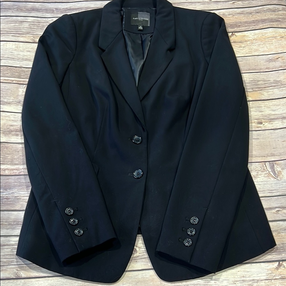 Black Blazer 
Size 4
The Limited